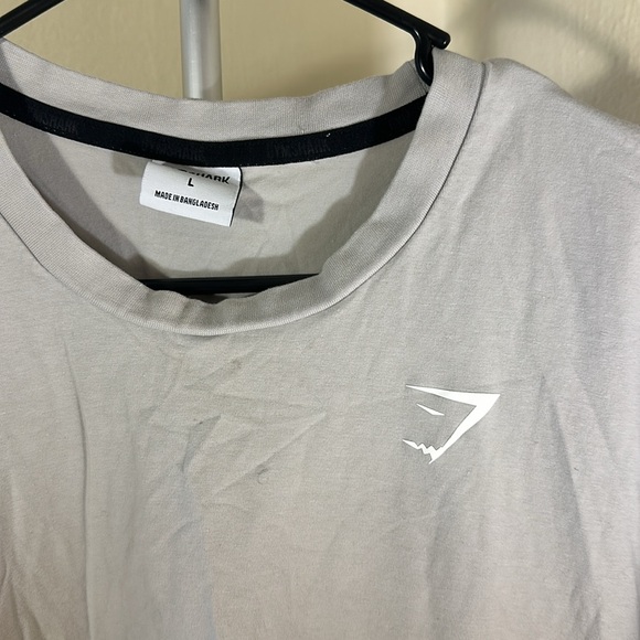Gymshark workout tee Large Gray - Picture 2 of 4